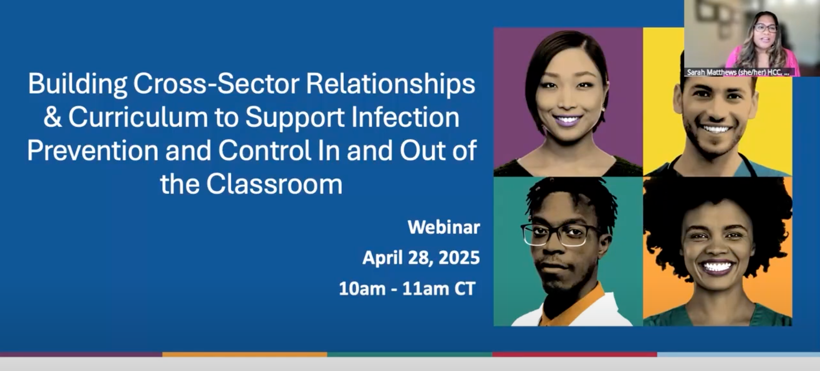 Building Cross-Sector Relationships and Curriculum to Support Infection Prevention and Control